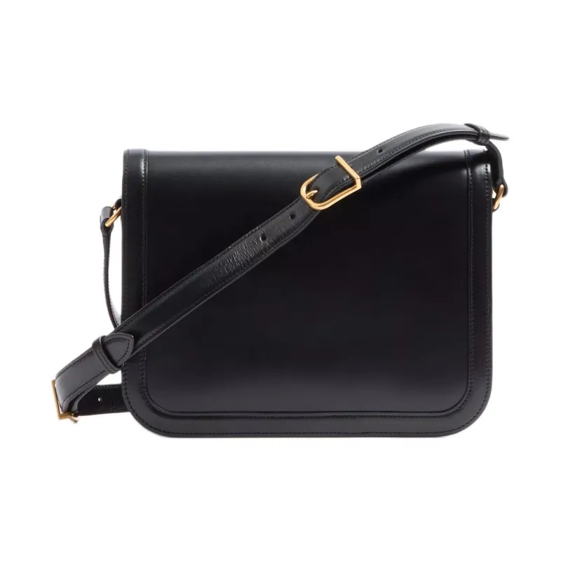 Valentino GARAVANI Calfskin Shoulder Bag Crossbody Bag Women's Black-3
