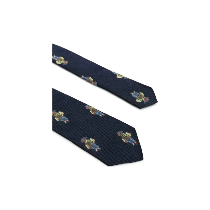 Polo Ralph Lauren Silk Ties Kids' Navy-1