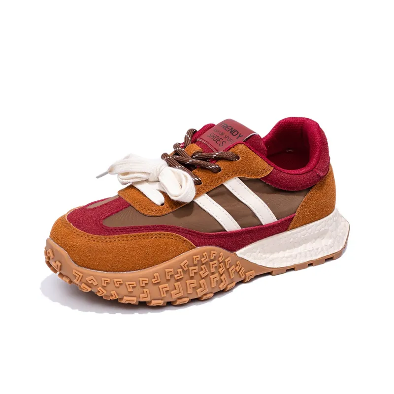 La Chapelle Height Increasing Wear-Resistant Low-Top Casual Shoes Women's-0