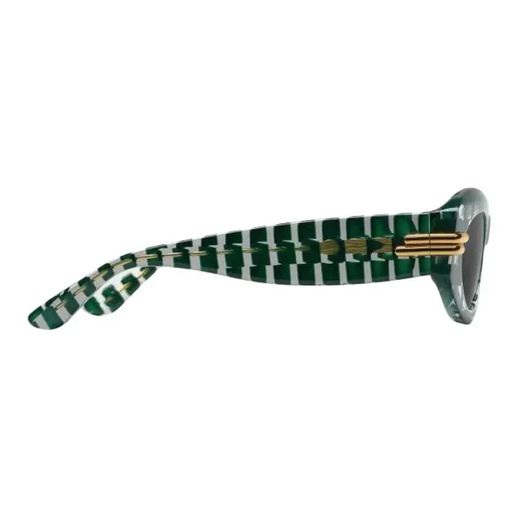 Bottega Veneta Acetate Square Sunglasses Women's Green-1