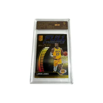 PANINI LeBron James, Lakers 99 Parallel, Full Speed, Teca, Blue Parallel 93/99 Star Card, 9 Points Graded Cards 1 Pc