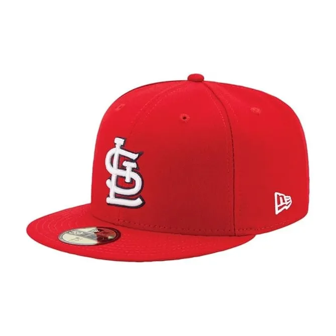 New Era   Baseball Caps Unisex Red-3