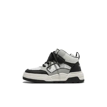 NAUTICA Anti Kick Cushioning Lightweight Cushioning Mid Top Kids Lifestyle Shoes White Black Kids'