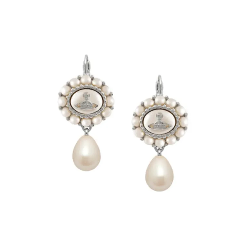 Vivienne Westwood Pearl embellished Earrings-0