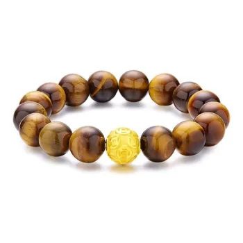 KING TAI SANG Gold Bracelet Unisex