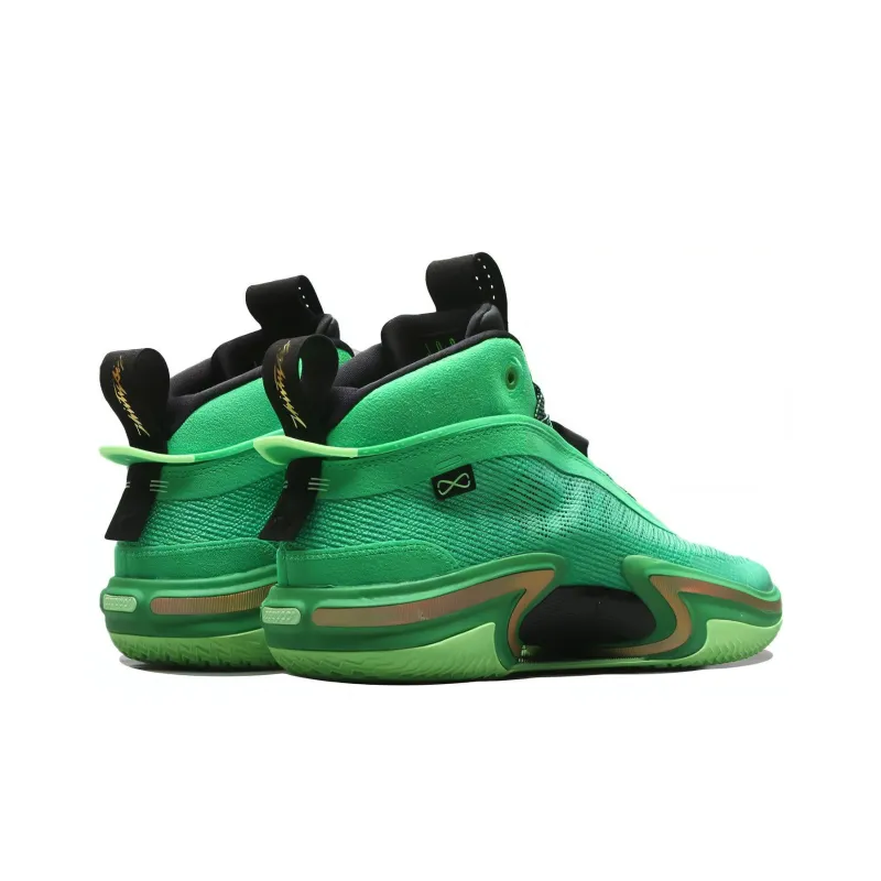 Jordan Xxxvi Green And Gold-2