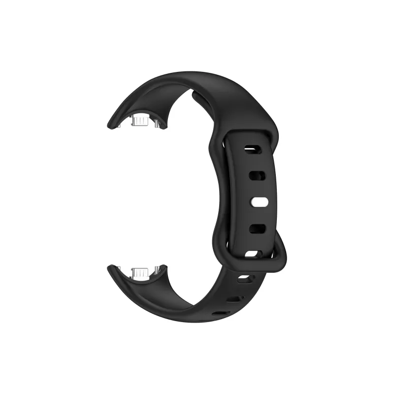 FZRT Xiaomi Compatibility Watch Band Original Buckle Integrated Silicone Strap Silicone Material-1