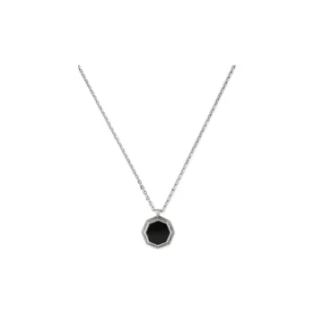 EMANUELE BICOCCHI Octagon Onyx Necklace