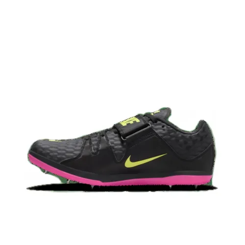 nike season High Jump Elite 'Anthracite Light Lemon Twist Pink'