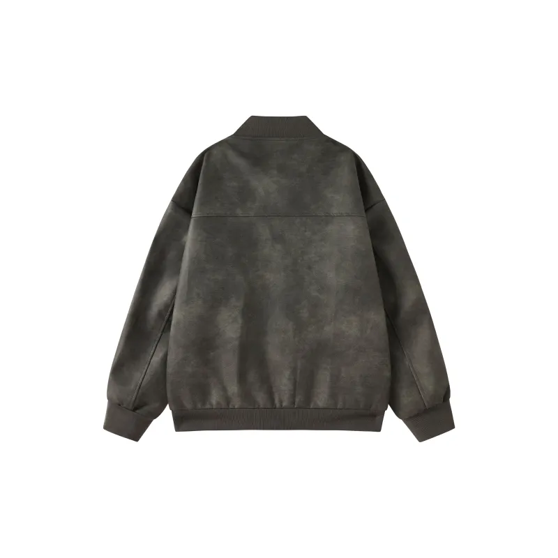 David Bakken x DAOMEIXIONG LIANMINGKUAN Leather Jacket Unisex-1