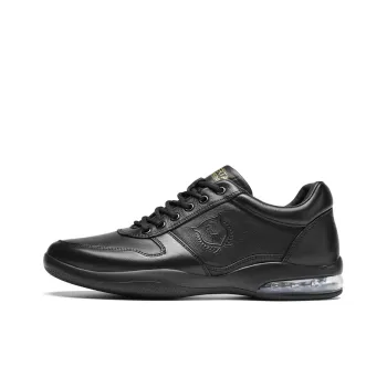 ROBERTA DI CAMERINO Cushioned Abrasion Resistant Slip Resistant Low Top Casual Shoes Men's Black
