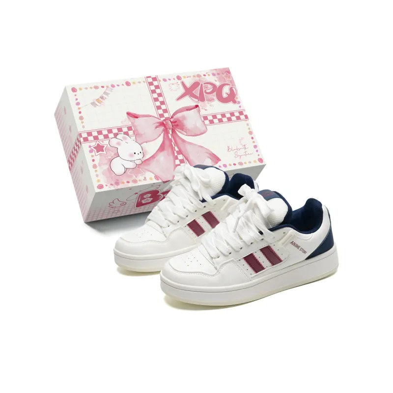 XPQ Anti-Slip And Wear-Resistant Breathable Low-Top Skateboard Shoes Unisex-0