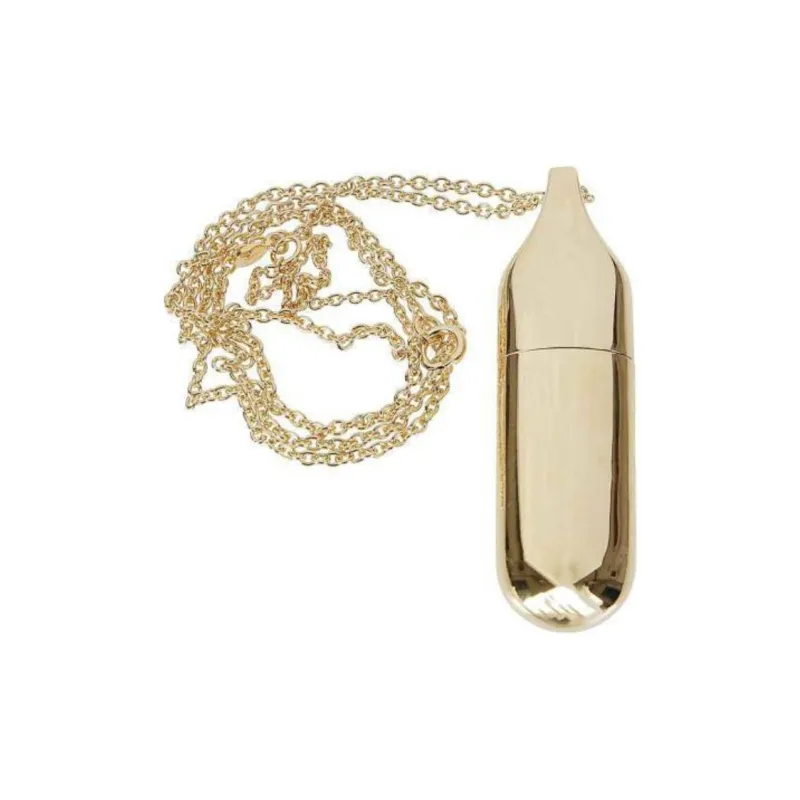 COURREGES Flask Chained Necklace-2