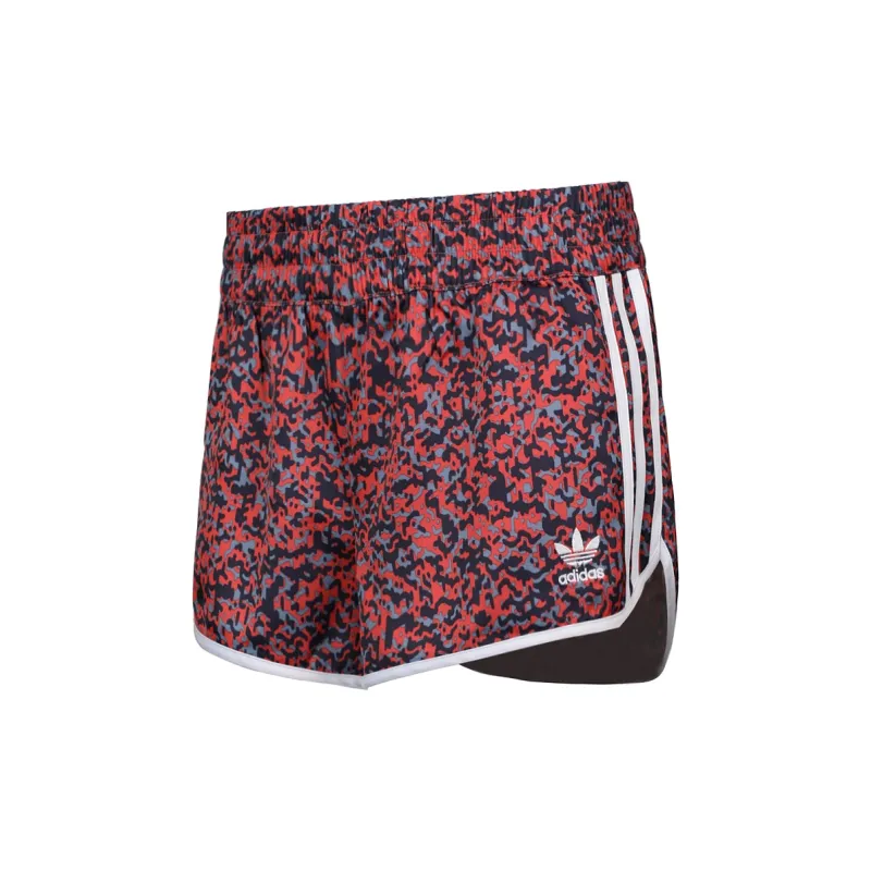 Adidas Originals Casual Shorts Women's Red-2