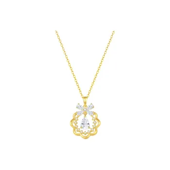 CHOW TAI SENG S925 Silver Necklaces Women's