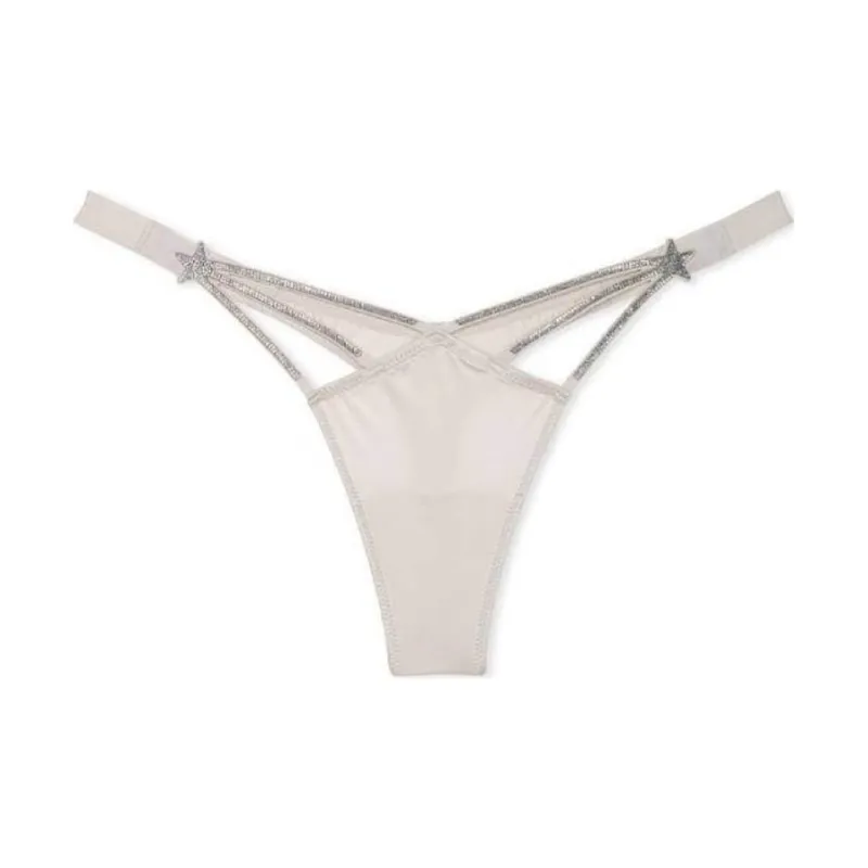 Victoria's Secret Victoria's Secret Fashion Show Series 24 Big Show Collection VERY SEXY Underpants Women's Light Gray-0