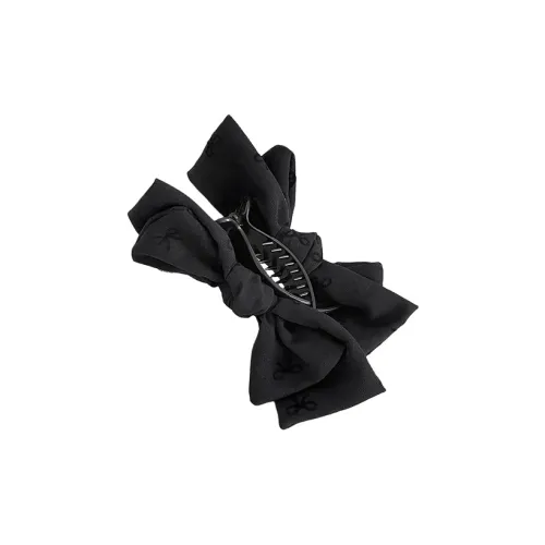Water Jade Fabric Hair Clips Women's