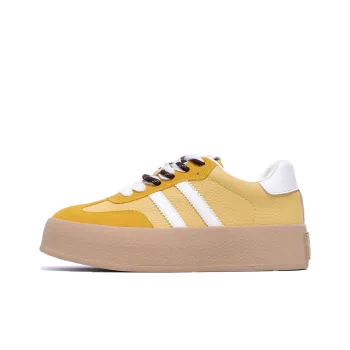 La Chapelle Trendy German Army Trainers Height Increasing Slip Resistant Low Top Skateboard Shoes Women's