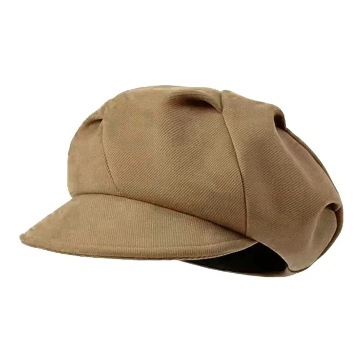 DUOLAN Polyester Berets Women's Black Ecru Khaki Coffee-6