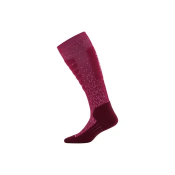 DECATHLON 100 Series Ski Socks Unisex 1 Pack Fuchsia