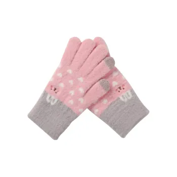TUCANO Acrylic Knit Gloves Women's