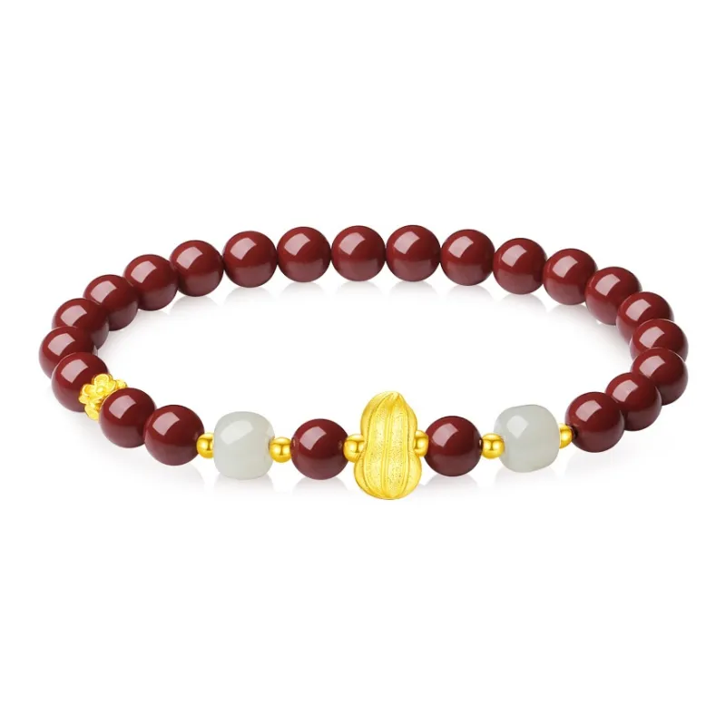 Emerald Dynasty Cinnabar Bracelets Unisex-0