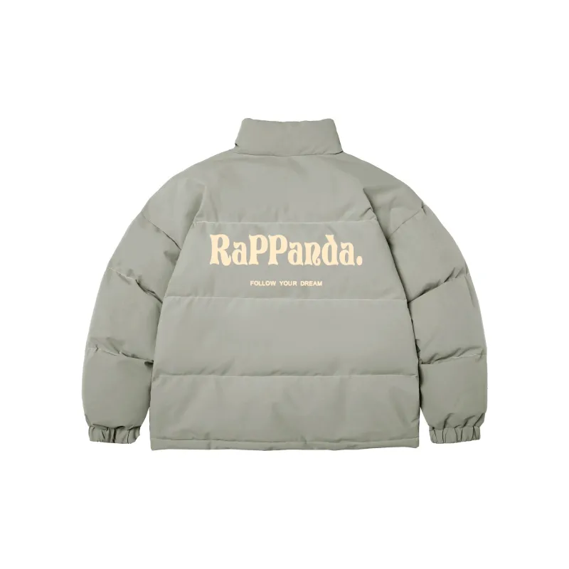 RAP PANDA Puffer Jackets Unisex-28
