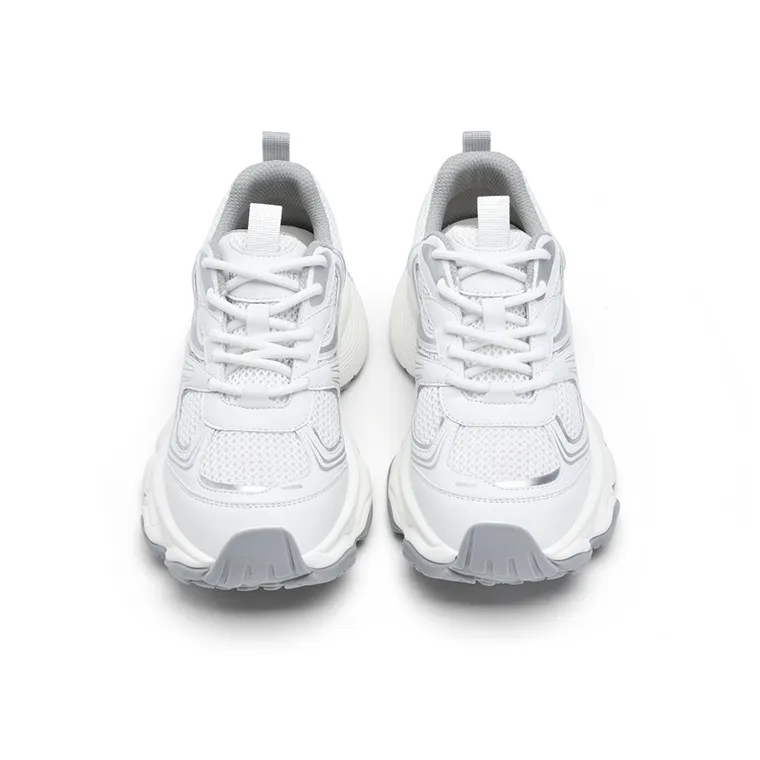 BASIC HOUSE Hundred Houses Good Future Xingji Collection Xingji Route Low-Top Chunky Sneakers Women's Beige-3