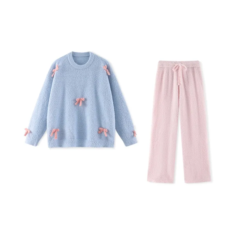 Beast's Secret Pajama Set Women's Blue-0