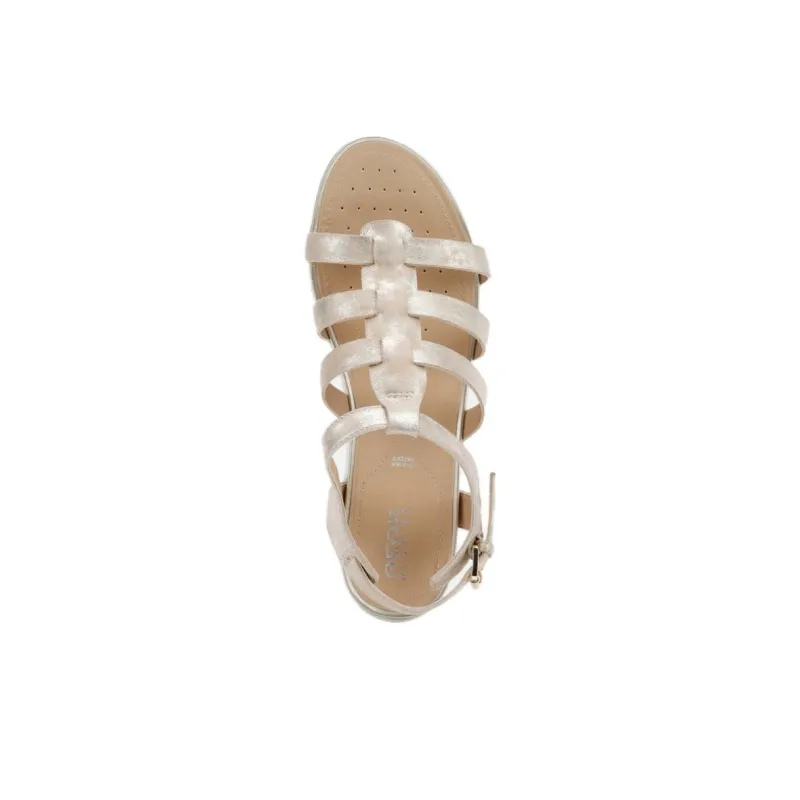 GEOX Vega Roman Sandals Women's Sand-4