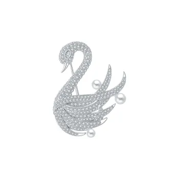 BABYBEI 925 Sterling Silver Brooches Women's