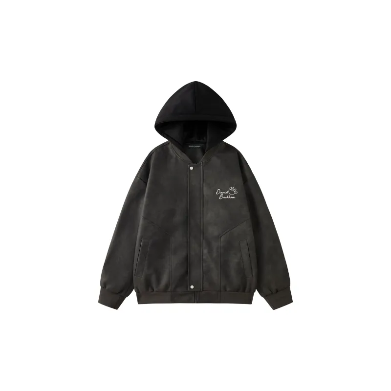 David Bakken x DAOMEIXIONG LIANMINGKUAN Leather Jacket Unisex-1