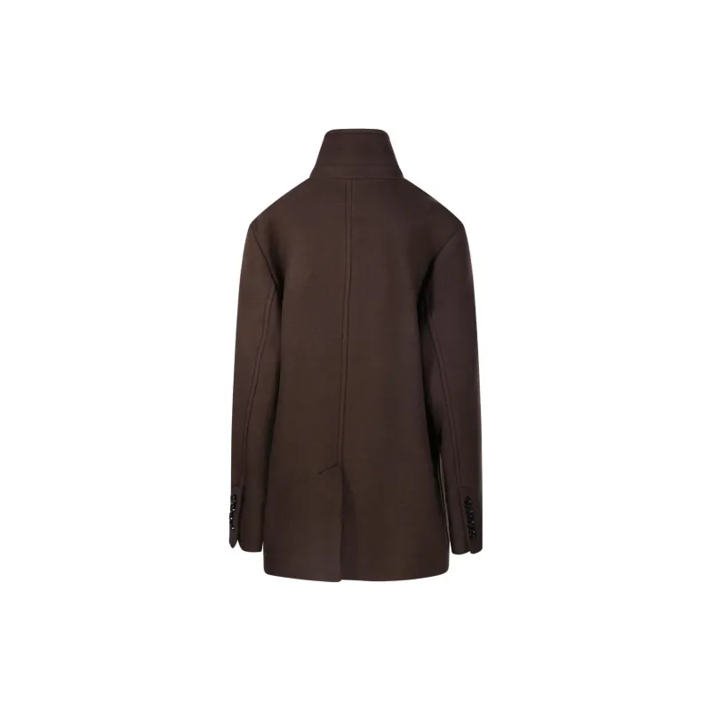 AMIPARIS Single Breasted Oversized Coat-1