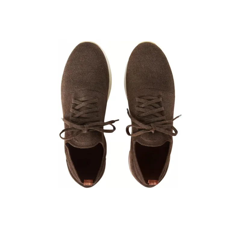 Loro Piana 360 LP Flexy Walk Low Top Casual Shoes Men's Umber-4