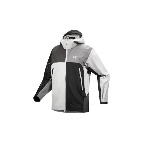 Arcteryx Beta Series Windbreaker Jackets Men Black/White