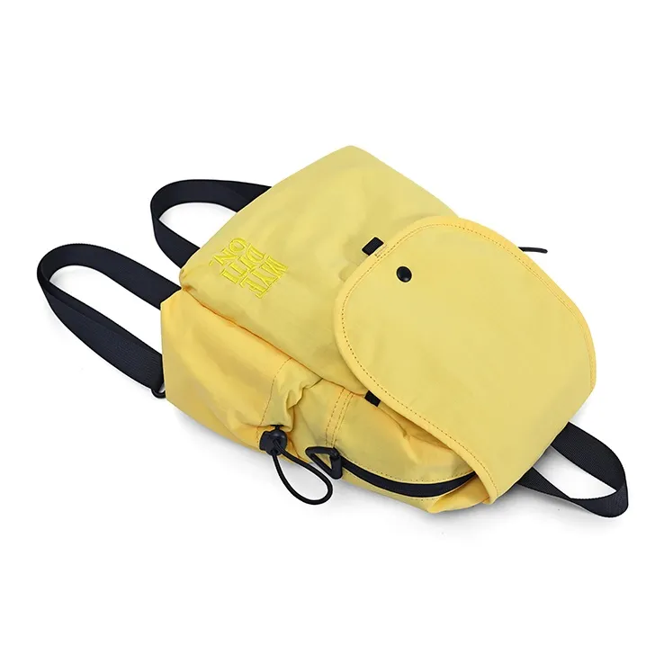 MYEDITION One Shoulder Crossbody Backpack Students Backpack Nylon Multicolor Unisex-1
