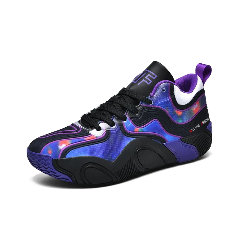 Motion Armor Abrasion Resistant Coverage Low Top Basketball Shoes Unisex-1