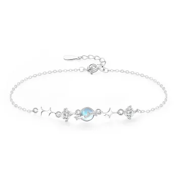 MOLADY S925 Silver Bracelets Women's