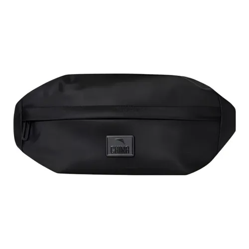 Anta Fabric Fanny Pack Unisex Black