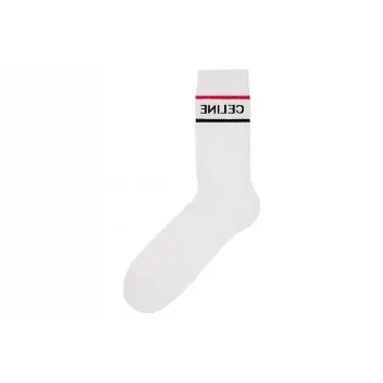 CELINE SS22 Mid-Calf Socks Men's 1 Pack White