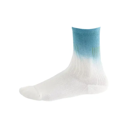 On Mid Calf Socks Women's 1 Pack Blue White