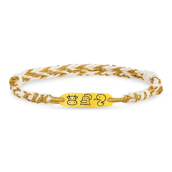 CHJ JEWELLERY Gold Bracelet Unisex-0