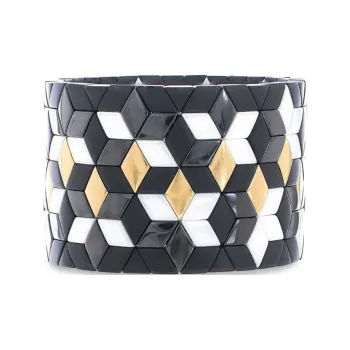 Roberto Demeglio 18kt Yellow Gold Cube Bracelet