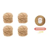 DIY Hand-Woven Scarf[Lamb Khaki]