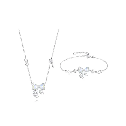 Muyan S925 Silver Dreamy Sweetheart Combination Set Women's