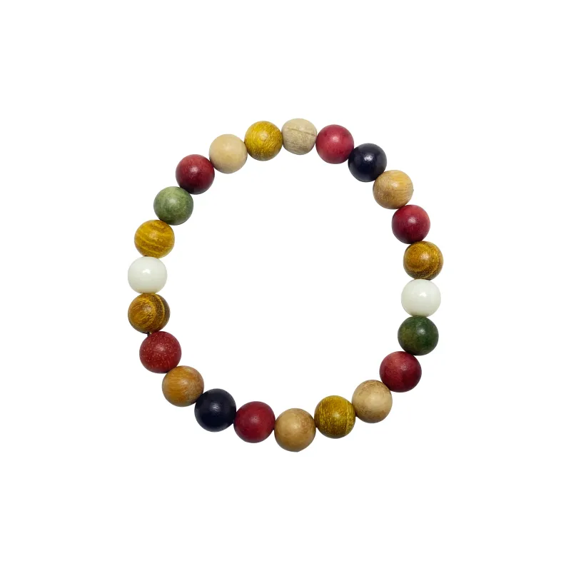 ERXI Sandalwood Wooden Bracelets Unisex-30