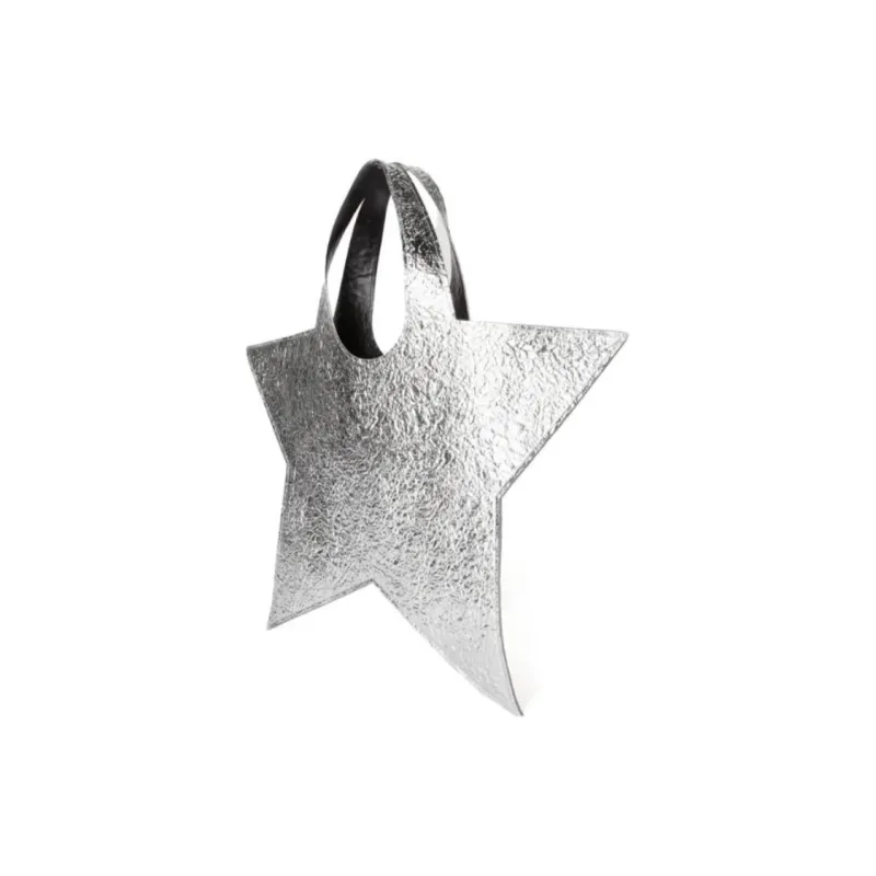 COPERNI Leather Bucket Bag Women's Silver-1