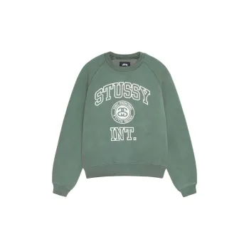 Stussy Overlock Varsity Raglan Crew