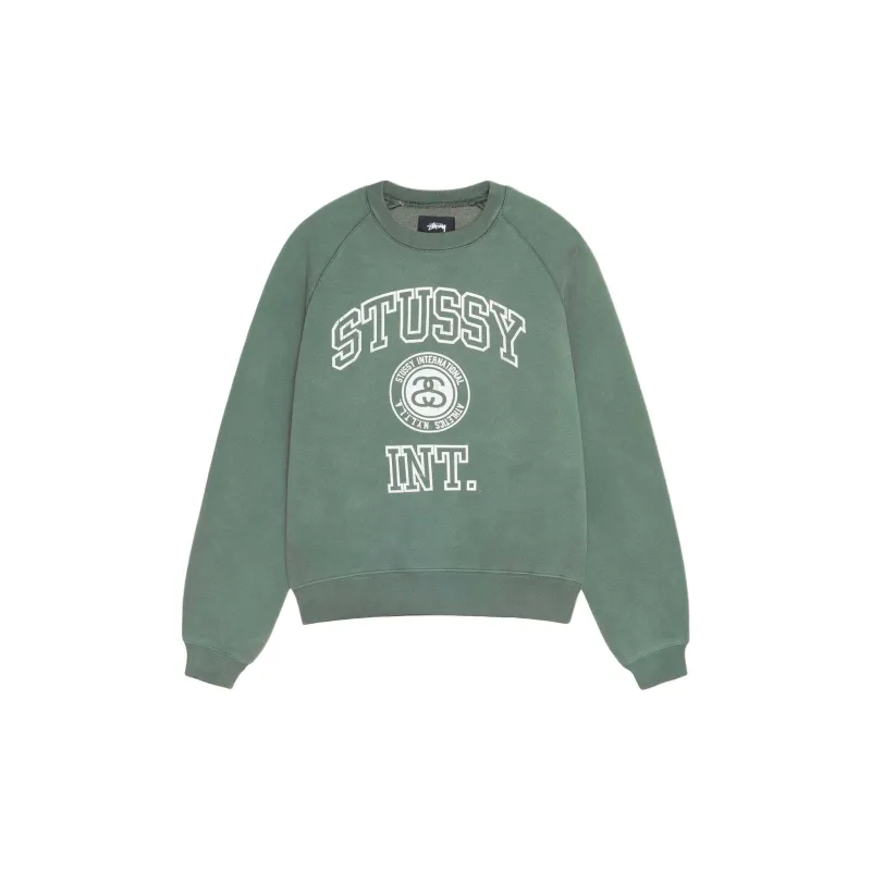 Stussy Overlock Varsity Raglan Crew-3