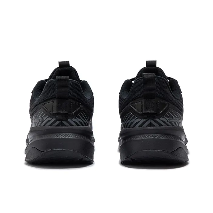 361° Mountain Rain Screens Cushioned Anti Slip And Wear Resistant Warm Low Top Casual Running Shoes Men's Black Gray-3